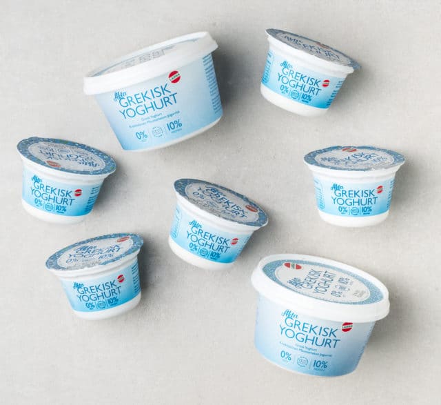 Äkta grekisk filtrerad yoghurt (0% fett, 10% protein) nu i portionsförpackning!