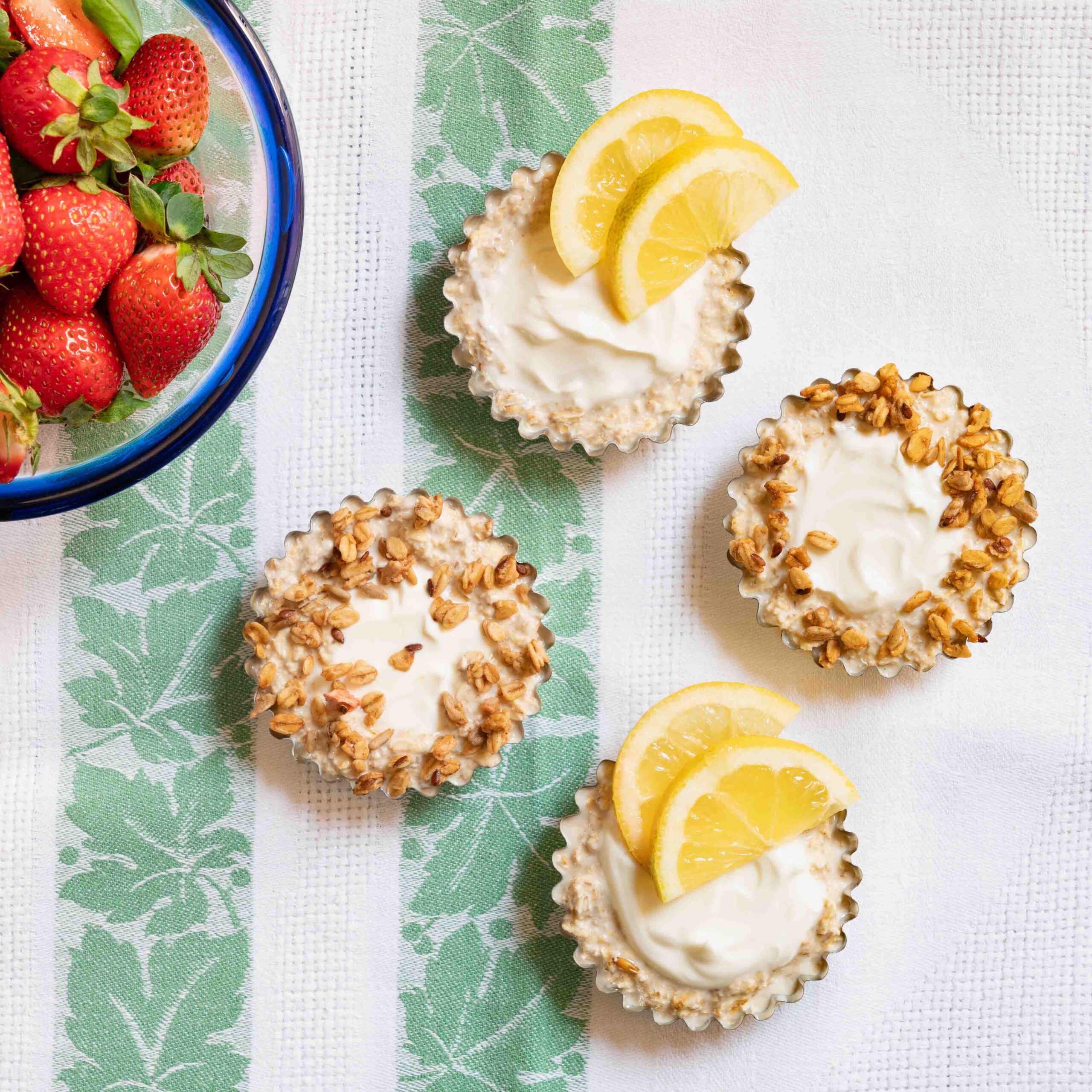 Citroncheesecake med grekisk yoghurt