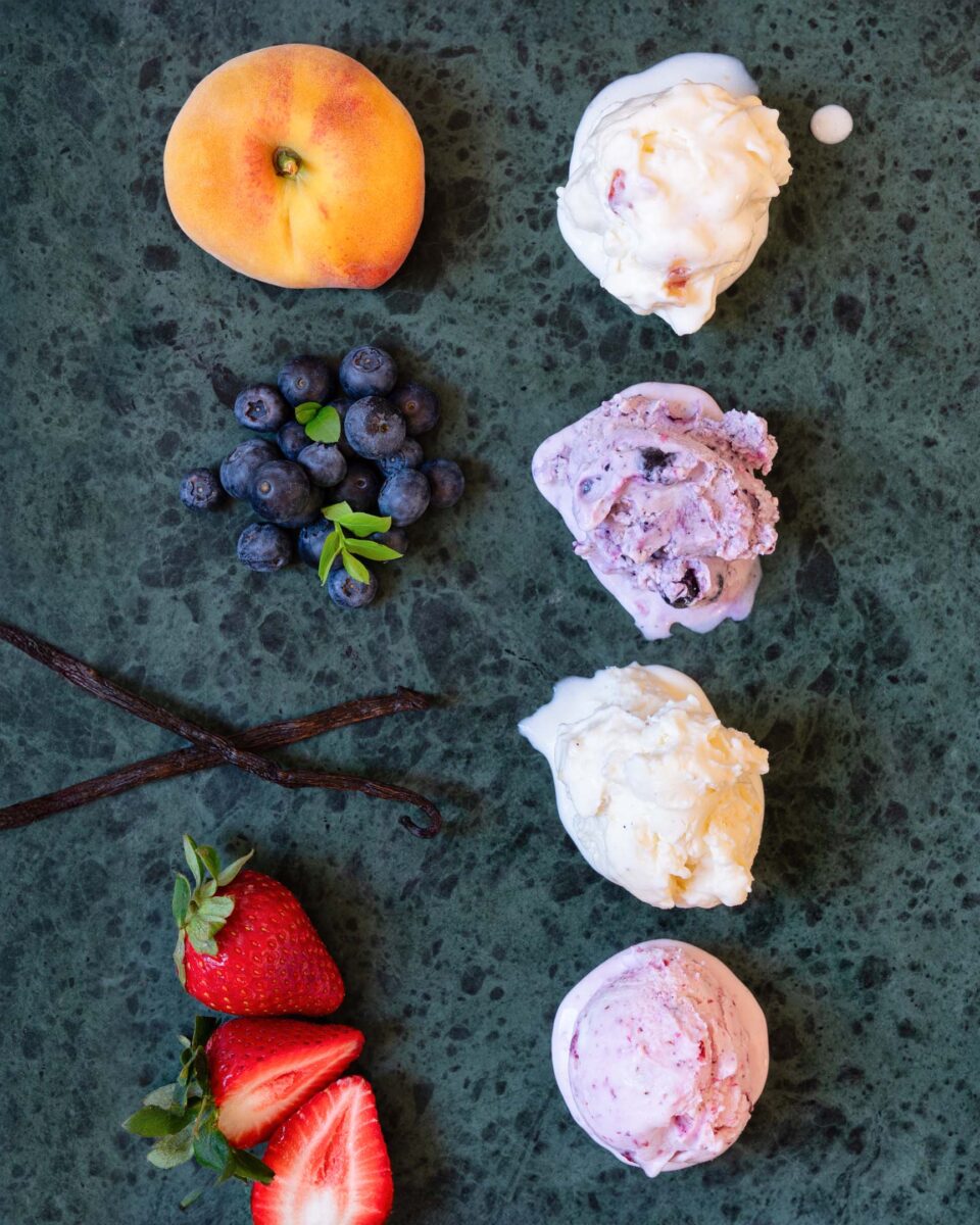 Enkel frozen yoghurt